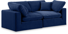 Load image into Gallery viewer, Comfy - Velvet Modular Sofa 2 Seats