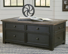 Load image into Gallery viewer, Tyler Creek - Lift Top Cocktail Table - Grayish Brown / Black