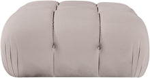 Load image into Gallery viewer, Orin - Velvet Performance Fabric Upholstered Modular Ottoman