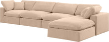 Load image into Gallery viewer, Comfy - 5 Piece Velvet Modular Sectional With Chaise