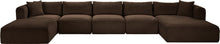 Load image into Gallery viewer, Shaggy - 6 Piece Modular Sectional With Chaise And Ottoman
