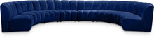 Load image into Gallery viewer, Infinity - 8 Piece Velvet Modular Sectional