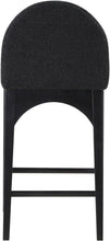 Load image into Gallery viewer, Waldorf - Boucle Stool With Black Legs