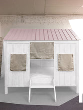 Load image into Gallery viewer, Spring - Full Bed - White / Pink