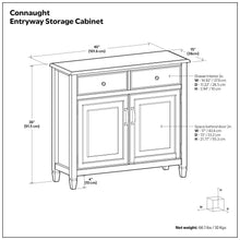 Load image into Gallery viewer, Connaught - Entryway Storage Cabinet