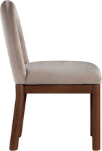 Load image into Gallery viewer, Conrad - Velvet Dining Chair With Brown Legs