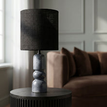 Load image into Gallery viewer, Paros - Base And Linen Textured Fabric Shade Table Lamp