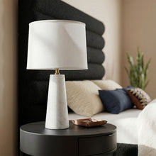Load image into Gallery viewer, Dolomia - Base And Linen Textured Fabric Shade Table Lamp
