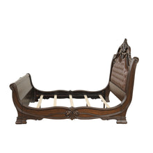 Load image into Gallery viewer, Bella Notte - 5''0" Queen Sleigh Headboard - Mahogany Brown