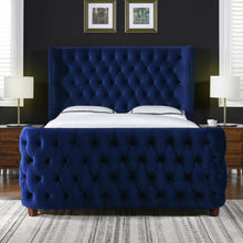 Load image into Gallery viewer, Brooklyn - Tufted Panel Bed Headboard And Footboard Set