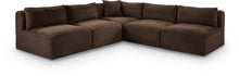 Load image into Gallery viewer, Shaggy - 5 Piece Modular Corner Armless Sectional