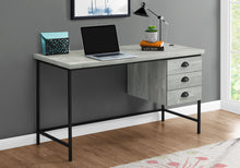 Load image into Gallery viewer, Computer Desk For Home Office, Laptop, 3 Storage Drawers, Contemporary & Moder