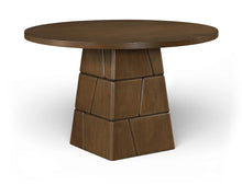 Load image into Gallery viewer, Tavio - 48" Oak Veneer And Solid Wood Dining Table