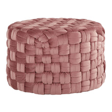 Load image into Gallery viewer, Braided - Versatile Round Ottoman