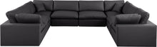 Load image into Gallery viewer, Comfy - 8 Piece Faux Leather Modular Sectional