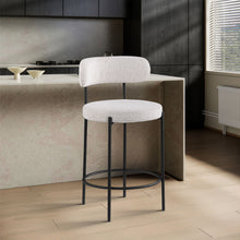 Load image into Gallery viewer, Beacon - Boucle Fabric Stool (Set of 2)