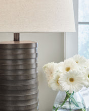 Load image into Gallery viewer, Neilett - Poly Table Lamp (Set of 2) - Antique Brown