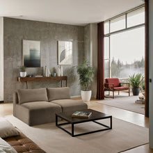 Load image into Gallery viewer, Shaggy - Fabric 2 Seat Modular Armless Sofa