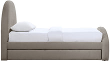 Load image into Gallery viewer, Andaz - Chenille Fabric Upholstered Trundle Bed