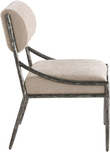 Load image into Gallery viewer, Bastille - Upholstered Dining Side Chair (Set of 2) - Silver Frame