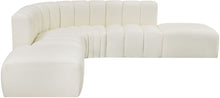 Load image into Gallery viewer, Arc - Faux Leather 6 Piece Corner Modular Sofa