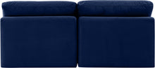 Load image into Gallery viewer, Indulge - Velvet 2 Seat Modular Armless Sofa