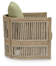 Load image into Gallery viewer, Serena Shores - Lounge Chair With Cushion (Set of 2) - Beige / Green