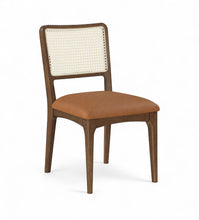 Load image into Gallery viewer, Atrium - Upholstered Seat Dining Chair With Brushed Brown Base (Set of 2)