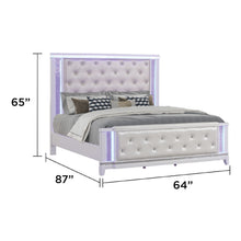 Load image into Gallery viewer, Opium - Bed With LED Lit Headboard