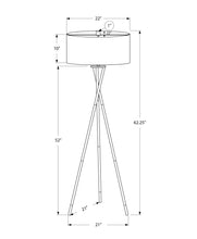 Load image into Gallery viewer, Floor Lamp, Lighting - Black