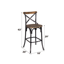 Load image into Gallery viewer, Zaire - Bar Chair - Black / Oak