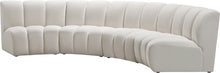 Load image into Gallery viewer, Infinity - 4 Piece Velvet Modular Sectional