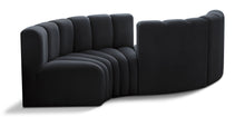 Load image into Gallery viewer, Arc - Velvet 4 Piece Curved Modular Sofa
