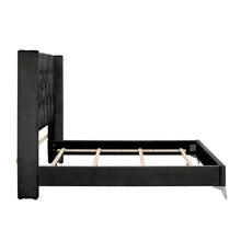 Load image into Gallery viewer, Huxley - 4/6 Full Headboard, Footboard And Slats - Black