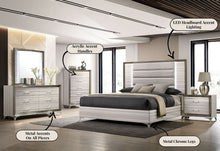 Load image into Gallery viewer, Zambrano - 5 Piece King Bedroom Set - White