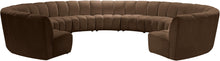 Load image into Gallery viewer, Infinity - 11 Piece Velvet Modular Sectional