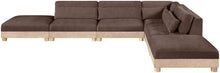 Load image into Gallery viewer, Turin - Chenille Fabric Upholstered Modular Sectional - Brown