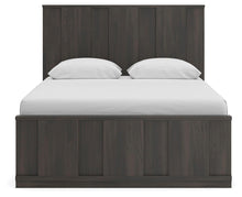 Load image into Gallery viewer, Shaehartin - Queen Panel Platform Bed - Dark Brown