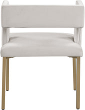Load image into Gallery viewer, Caleb - Dining Chair with Gold Legs (Set of 2)