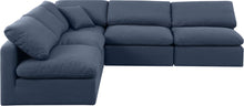 Load image into Gallery viewer, Indulge - Linen 5 Piece Modular Corner Armless Sectional