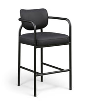 Load image into Gallery viewer, Serava - Vegan Leather Upholstered Bar Stool