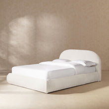 Load image into Gallery viewer, Archie Puffy Grounded - Upholstered Platform Bed