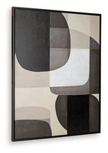 Load image into Gallery viewer, Kesleigh - Wall Art - Black / White