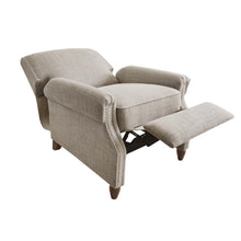 Load image into Gallery viewer, Julian - Push Back Recliner With Reclining Function - Sand