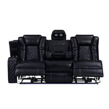 Load image into Gallery viewer, Orion II - LAF Sofa With Dual Recliner - Black
