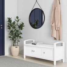 Load image into Gallery viewer, Warm Shaker - Handcrafted Entryway Storage Bench