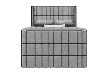 Load image into Gallery viewer, Isabella - Queen Bed Side Rails And Slats - Gray