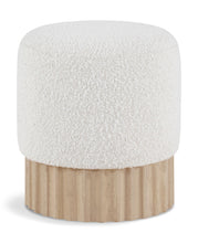 Load image into Gallery viewer, Veranda - Ottoman / Stool With Natural Base