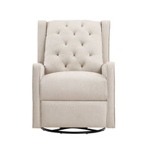 Load image into Gallery viewer, Milah - Gliding Swivel Recliner Tufted