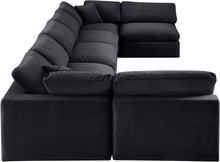 Load image into Gallery viewer, Comfy - 7 Piece Velvet Modular Armless Sectional